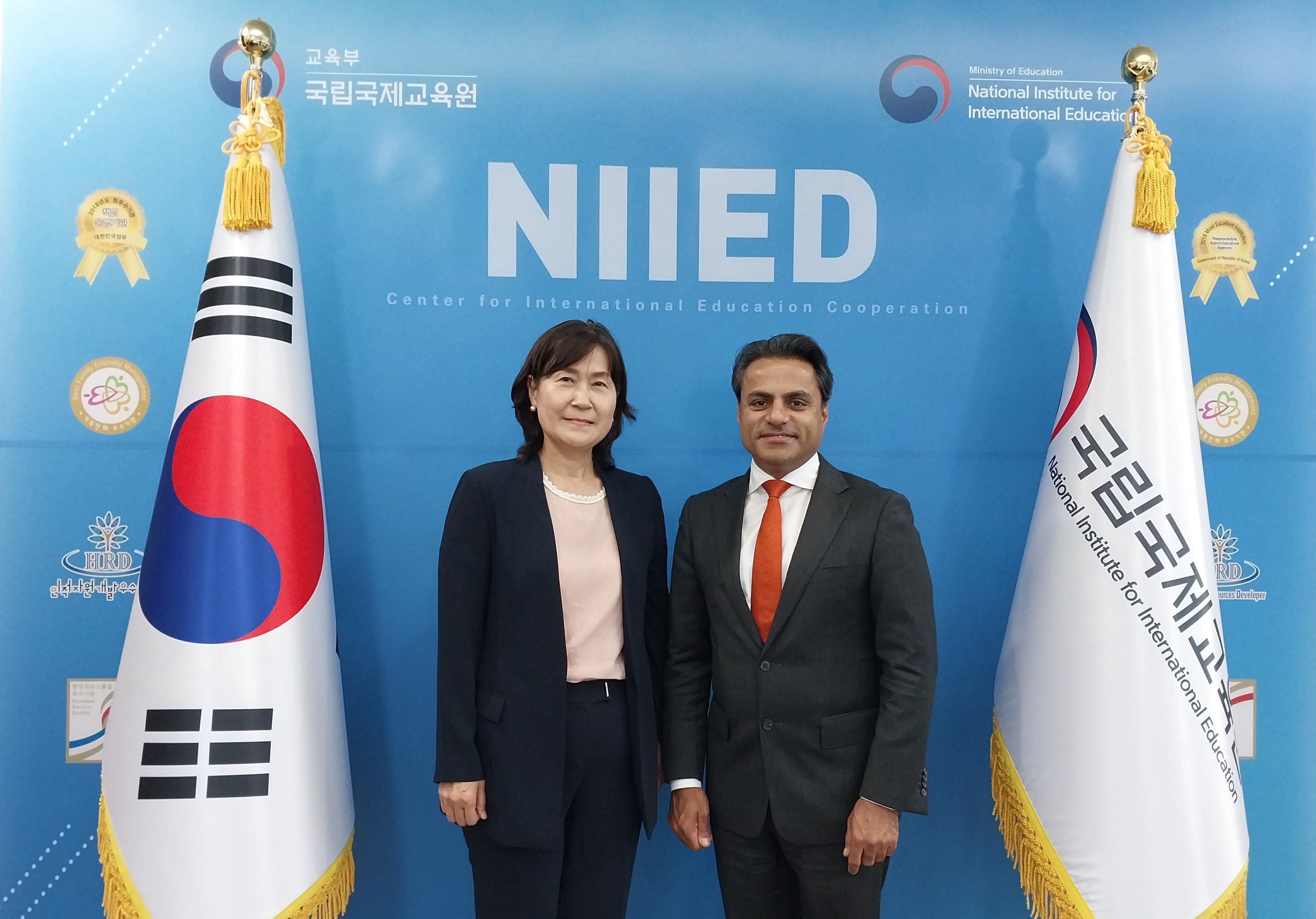 미국 ETS 선임부사장 등 업무협의