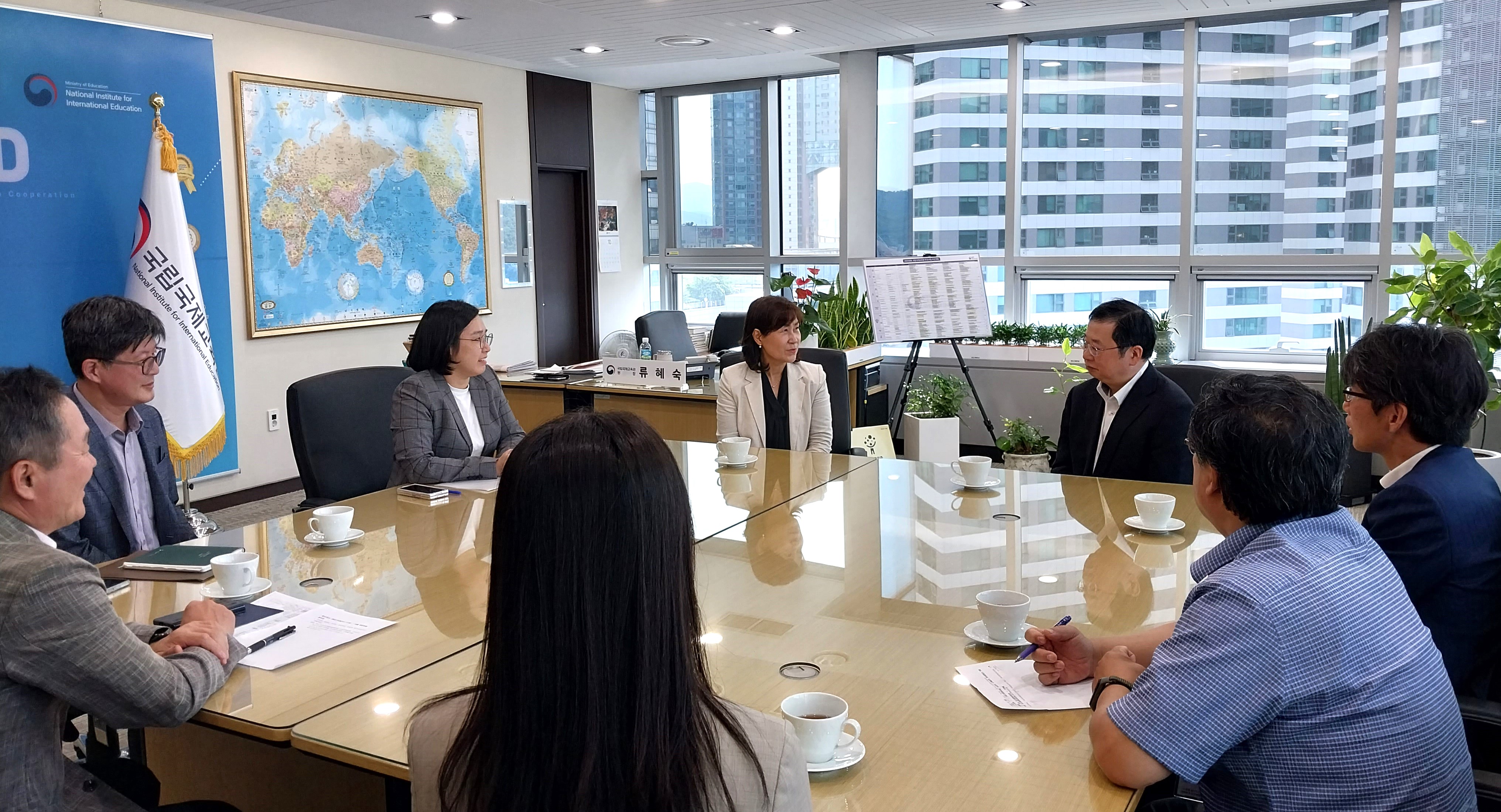 주한 일본대사관 공보문화원장 업무협의