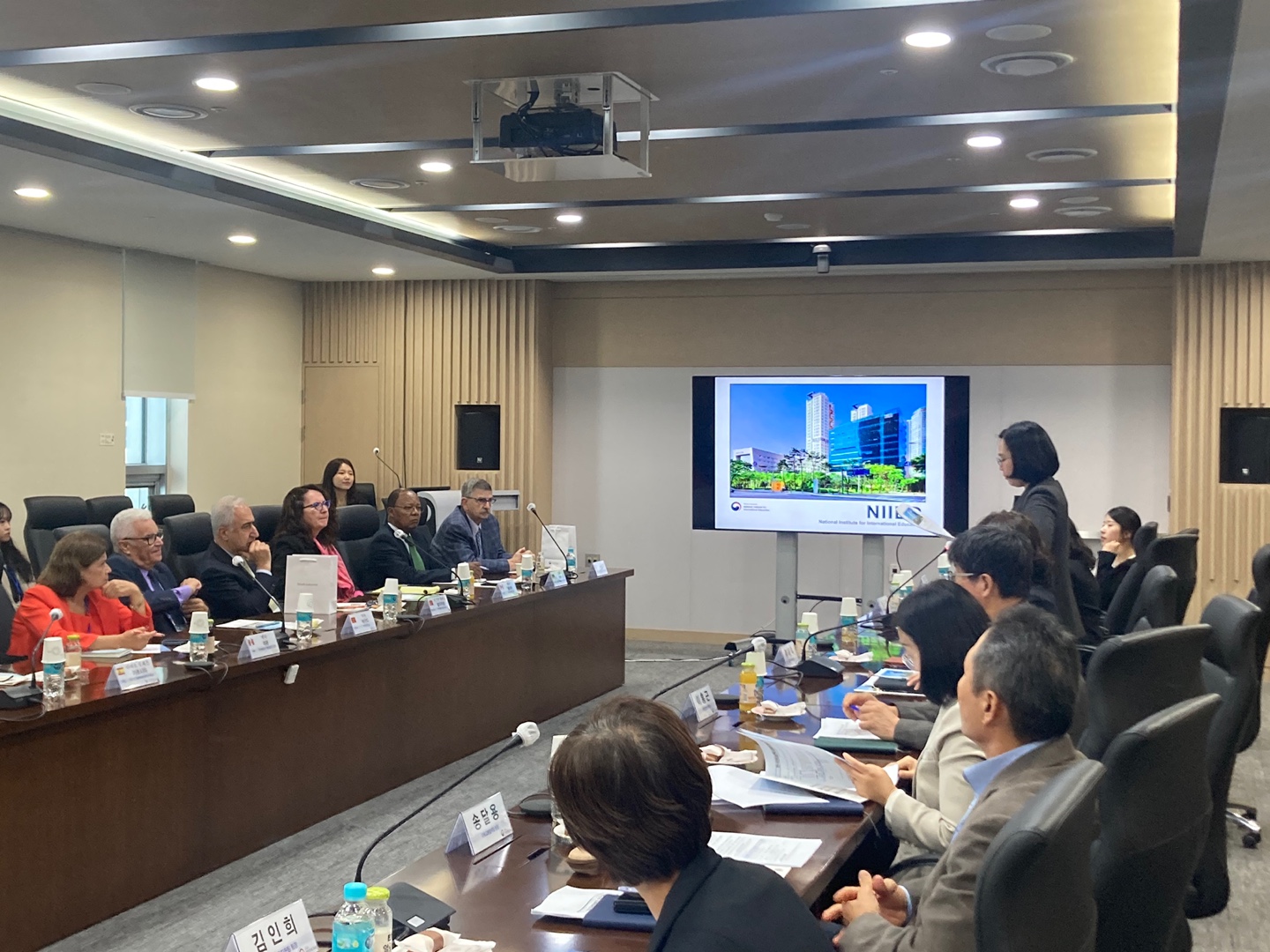 KF 교육 분야 해외유력인사 국립국제교육원 방문 및 면담